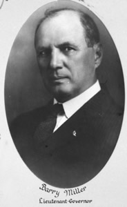 Lt. Governor Barry Miller