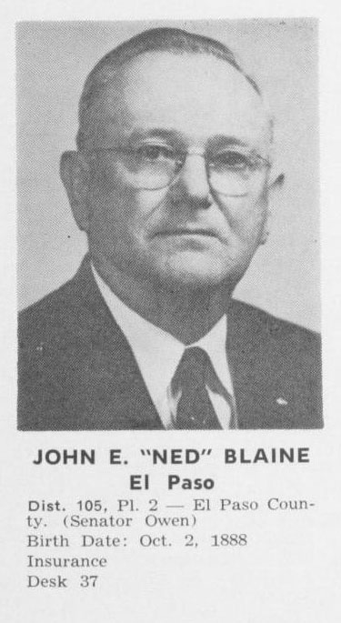 John E. 'Ned' Blaine