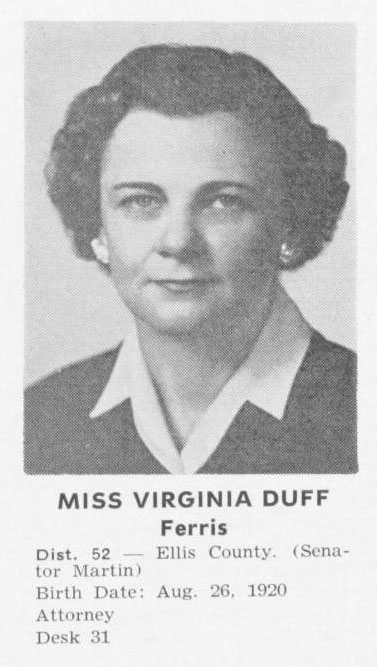 Miss Virginia Duff