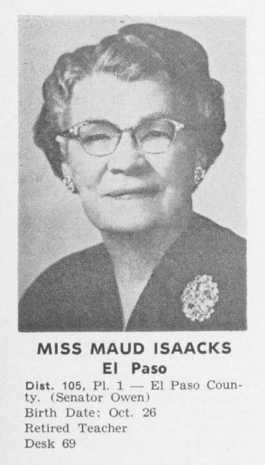 Miss Maud Isaacks
