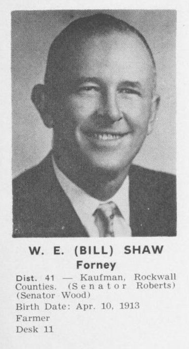 W.E. (Bill) Shaw