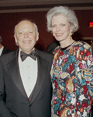 A.R. 'Babe' Schwartz and Marilyn Schwartz.