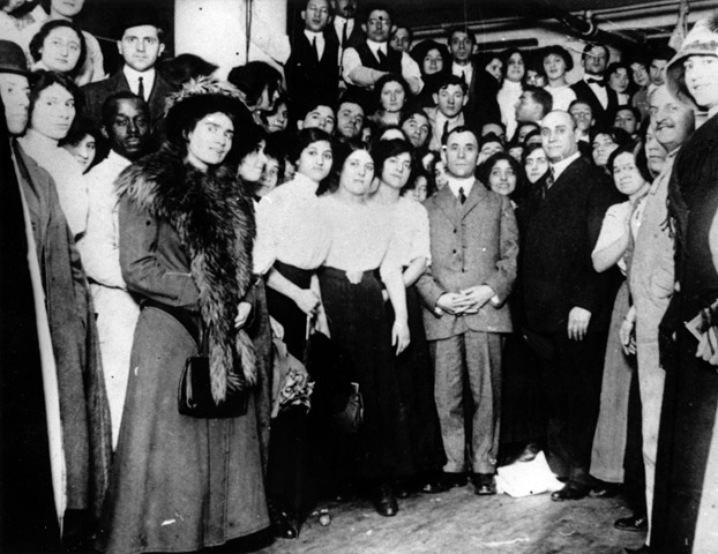 Workers and owners of the Triangle Shirtwaist Factory